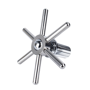 Lavavasos <span class=keywords><strong>de</strong></span> Acero Inoxidable para Encimera, Enjuagador <span class=keywords><strong>de</strong></span> Vasos Manual <span class=keywords><strong>de</strong></span> Alta Presión, Lavador <span class=keywords><strong>de</strong></span> Botellas - Product Image 6