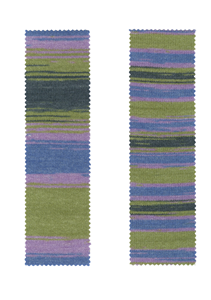 Fil à tricoter fantaisie en chenille dégradé Nm 2/26 2/16, 100% laine mérinos superfine RWS, écologique pour la couture et le tissage - Product Image 3