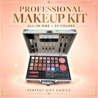 Maange — Kit de maquillage professionnel, ensemble de cosmétiques, boîte pour fard à paupières, pinceaux de maquillage, Palette de cadeau