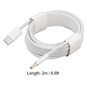ชุดสายชาร์จเร็ว 20W PD แบบ USB-C เป็น 8 พิน สายถักไนลอน ความยาว 3 ฟุต 6 ฟุต รองรับการถ่ายโอนข้อมูลความเร็วสูง สำหรับ iPhone 8 X XS XR 11 12 13 - Product Image 2