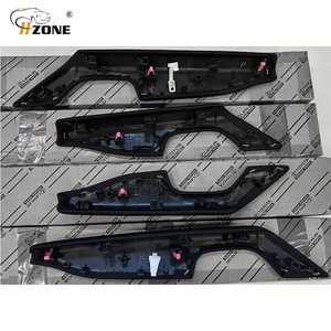 La fábrica se adapta a Toyota Hilux <span class=keywords><strong>Vigo</strong></span> 2015-2024 decoración del reposabrazos de la puerta interior del coche autopartes accesorios interiores Panel de tela tejida - Product Image 2