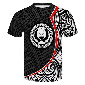 T-shirt Homme Personnalisé Imprimé Tribal Polynésien Chuuk Pohnpei – Impression Intégrale Graphique – Nouveauté Promotionnelle - Product Image 3