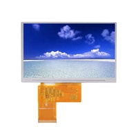 Écran LCD extérieur TFT TN CTP de 4,3 pouces 480x272 480RGBx272 avec écran tactile haute résolution 200-1000 nits de luminosité