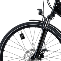 Mini pompe à vélo électrique portable, gonfleur d'air sans fil ABS, affichage numérique LCD, 110 PSI pour vélos, motos, emballé dans une boîte