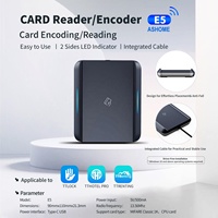 Sistema de Gestión Hotelera E5 TT, Codificador con Aplicación Ttlock, Lector de Tarjetas, Codificador de Tarjetas Inteligentes de 13.56mhz, Lector y Emisor de Tarjetas RFID