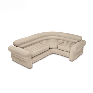 Sofá <span class=keywords><strong>Cama</strong></span> Inflable Modular Moderno <span class=keywords><strong>INTEX</strong></span> Luxury Imperial Concubine para Tres Personas, en Forma de L, con Brazos Rectos - Product Image 1