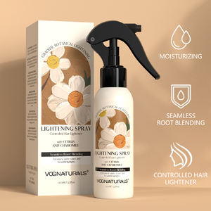 Éclaircissant rafraîchissant aux agrumes et à la <span class=keywords><strong>camomille</strong></span> pour <span class=keywords><strong>cheveux</strong></span> bruns pour <span class=keywords><strong>cheveux</strong></span> foncés <span class=keywords><strong>Spray</strong></span> de traitement capillaire personnalisable OEM et ODM - Product Image 3