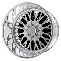 Jantes en alliage forgé sur mesure de 20 pouces à rayons en H, en alliage d'aluminium T6061, concaves profondes, pour SUV et pick-up de luxe