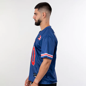 Camisetas de Fútbol Americano al por Mayor, Transpirables, de Talla Grande, de Secado Rápido, de Alta Calidad, 100% Poliéster, Impresas por Transferencia de Calor - Product Image 3