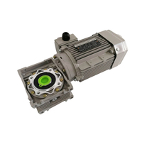 Moteur asynchrone monophasé 1,5 kW 2 CV 220 V 380 V CA avec réducteur à vis sans fin
