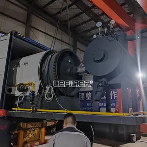 1-3 ton pyrolysis of plastic recycle to fuel oil pyrolysis plant full line