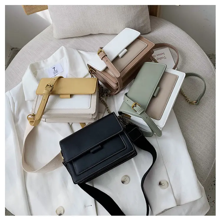 MU Hot selling square handbags for women's branded crossbody hand bags ladies luxury shoulder bag