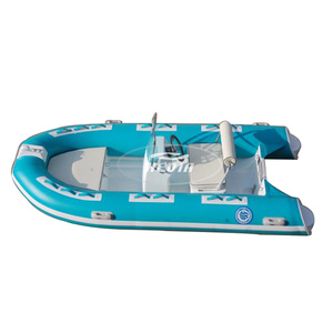 Gommone da Pesca alla Carpa CE RIB330 da 11ft in Vetroresina Barca Sportiva Gonfiabile ad Alta Velocità - Product Image 4