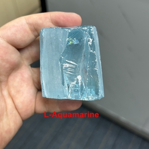Circonita Cúbica Azul Océano, Piedra Preciosa de Aguamarina sin Cortar al por Mayor, Materia Prima - Product Image 3