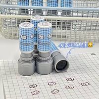 Tampon photosensible personnalisé avec logo, pour bricolage, artisanat, tampon auto-encreur créatif pour journal, scrapbooking, décoration faite main