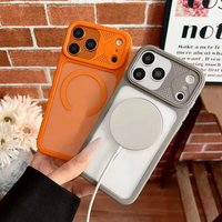 Heybingo – Coques de téléphone portables magnétiques en acrylique antichoc détachables compatibles, avec support anneau magnétique 17 pièces – Vente en gros