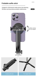 Soporte Magnético <span class=keywords><strong>para</strong></span> Teléfono Móvil, Estilo Moderno, <span class=keywords><strong>para</strong></span> Vlogs y Videos en Vivo - Product Image 4