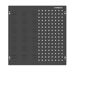 Metal Wall Hanger Perforated Single-layer Non-folding <b>Storage</b> Modern Simplicity Design for Metal <b>Tool</b> <b>Storage</b> 20WP2626SB Dinnerw - Product Image 3