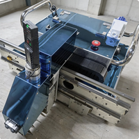 Machine de nivellement de mortier de ciment de haute précision, mini robot laser pour le nivellement des sols