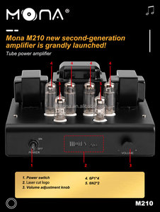 Amplificatore HiFi Portatile M210 <span class=keywords><strong>per</strong></span> <span class=keywords><strong>Audio</strong></span> Domestico in Camera da Letto o Studio, Realizzato in Alluminio Resistente - Product Image 5
