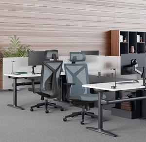 เก้าอี้สำนักงานแบบตาข่ายเต็มรูปแบบดีไซน์ทันสมัยพร้อมพนักพิงศีรษะเก้าอี้คอมพิวเตอร์ปรับความสูงได้ - Product Image 6