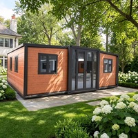 Casa Contenedor Expandible Personalizada, Vivienda Modular Portátil, Villa Pequeña de Ensamblaje Rápido, Adecuada para B&B y Hoteles