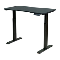 Mobilier de bureau en gros ordinateur bureau debout noir blanc levage Pc bureau assis debout hauteur réglable bureau électrique