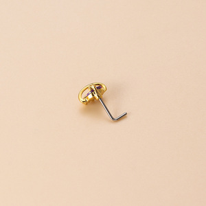 <span class=keywords><strong>Helix</strong></span> Piercing al naso gioielli fiore luna farfalla L naso borchie 20G in acciaio inox multicolore CZ naso Stud Ring <span class=keywords><strong>per</strong></span> le donne - Product Image 4