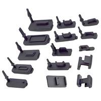 Bouchons anti-poussière en silicone USB type-c ignifuge étanche protection accessoires de câble de données numériques produits en caoutchouc