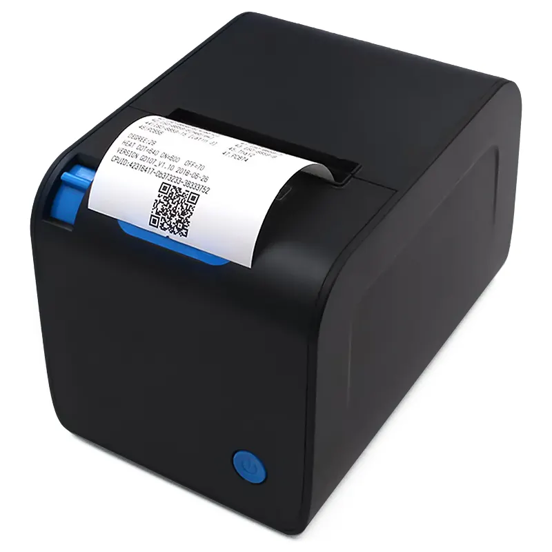 Imprimante de reçus thermique d'impression à haute vitesse, 3-en-1, 80MM, 250mm/sec, Port USB/Ehernet/série, 8032