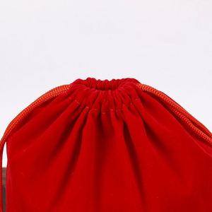 Custom Logo Drawstring <b>Bags</b> for Daily Usage Canvas Printed Cotton Linen Velvet Felt with Rope Handle for Jewelry Gift Packaging - Product Image 4