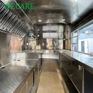 Wecare 300*210*210cm petit Mobile Pizza Food Trucks Van remorque Foodtruck Hotdog/café <span class=keywords><strong>chariot</strong></span> de nourriture - Product Image 6