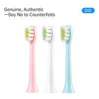 Recharges de têtes de brosse à dents électriques pour enfants en gros pour brosse à dents sonique Ximalong S10, scellées sous vide, pour soins bucco-dentaires