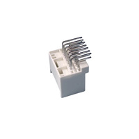 Connecteur automobile 14 broches 7382-5842 en nylon à angle droit, prise de raccordement fil-carte pour voiture