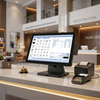 Terminal de point de vente Taixun TX-A1853L8 avec écran tactile capacitif 10 points de 18,5 pouces, Windows 10/11, garantie de 18 mois