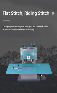 Engrapadora Eléctrica de Doble Cabezal Metálico WD-103 con Cabezales <span class=keywords><strong>Haller</strong></span> para Encuadernación de Folletos - Product Image 2