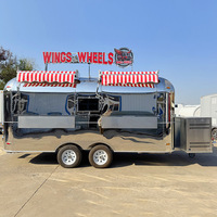 Camion de restauration standard chilien, bar mobile, traiteur, foodtruck, remorque en acier inoxydable avec équipement de cuisine complet