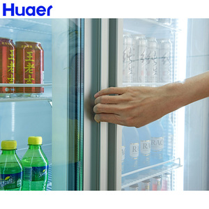 Đơn nhiệt độ đồ uống hiển thị đứng tủ lạnh siêu thị tủ lạnh với đơn đôi Ba cửa tùy chọn - Product Image 4