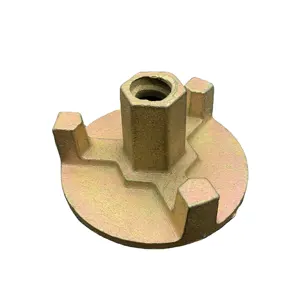 Fastening concrete walls formwork tie nut