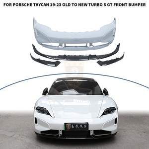 Lèvre de pare-chocs avant en carbone sec pour <span class=keywords><strong>Porsche</strong></span> <span class=keywords><strong>Taycan</strong></span> 2019-2023 – Améliorez votre véhicule au style <span class=keywords><strong>Turbo</strong></span> <span class=keywords><strong>S</strong></span> GT - Product Image 3