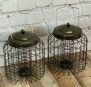 Heavy Duty Iron Bird Suet Fat Ball Feeders Nouveau Type Wild Squirrel Proof avec prix attractif Bols et mangeoires pour animaux <span class=keywords><strong>de</strong></span> compagnie - Product Image 3
