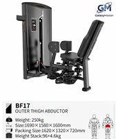 Vente en gros usine Nouveauté 2025 Appareil d'entraînement de la force des abducteurs de la cuisse et des jambes avec sélection de charge par pignon pour clubs de fitness