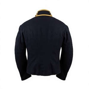 Chaqueta Civil de Lana 100% para Hombre, Color Azul Oscuro, Reproducción Histórica, Talla Grande, Estilo Urbano - Product Image 2