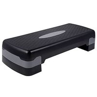 Kanglaibao Equipo de Fitness Steppers 3 Niveles Ajustable Aeróbico Paso Gimnasio Plataforma Tabla de Ejercicios Aeróbico Stepper