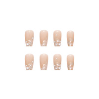 Vente en gros directe usine : 24 faux ongles amande à presser, très demandés, faible MOQ, designs personnalisés pris en charge