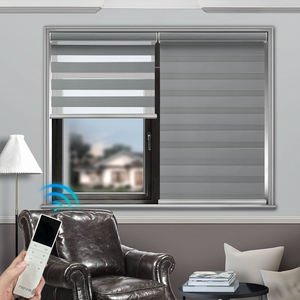 맞춤형 크기 창 얼룩말 그늘 이중 자동 창 블라인드 스마트 얼룩말 블라인드 - Product Image 4