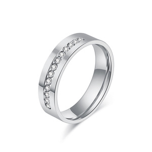 Diamond <b>Ring</b> Gold Plated Round Brilliant Cut Unisex Wedding Jewelry <b>Couple</b> Band K R950 - Product Image 5