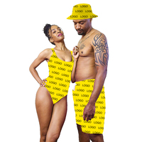Tùy Chỉnh Logo Bán Buôn Monokini Bodysuit Cộng Với Kích Thước Quần Áo Bơi Beachwear Tắm Phù Hợp Với Phụ Nữ Một Mảnh Áo Tắm 2022 Bikini Đồ Bơi