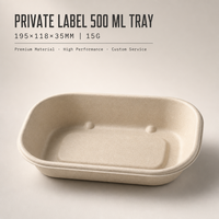 Barquette et récipient alimentaire jetables et compostables en bagasse de canne à sucre de haute qualité, capacité de 30 oz, pour l'emballage des repas en restaurant