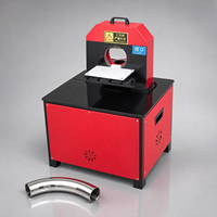 Machine à polir les coudes en acier inoxydable, polisseuse de surface pour tuyaux courbés, tube rond